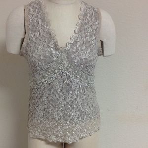 Lace tank