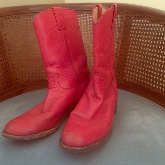 Red Cowboy Boots