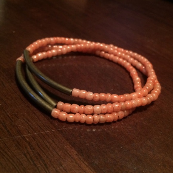 Handmade seed bead bracelet - set of 3 - Picture 1 of 1