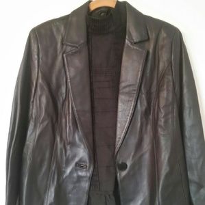 Black Leather Jacket Price Cut!!