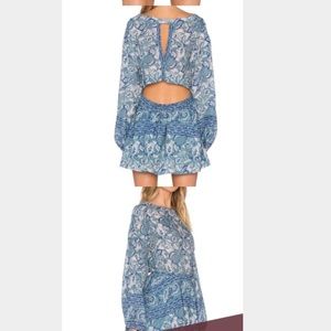 Free People open back dress