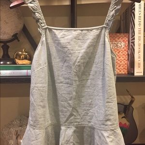 Madewell Chambray Sunshower Top // SZ S