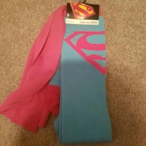 Girl superman socks