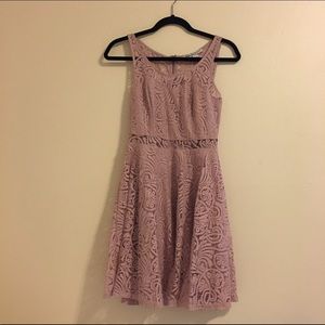 Lavender Lace Dress