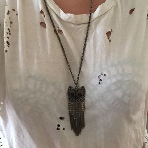 Owl Fashion Necklace