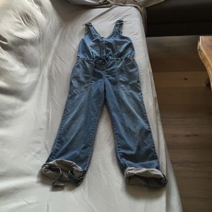 Holding horses overalls