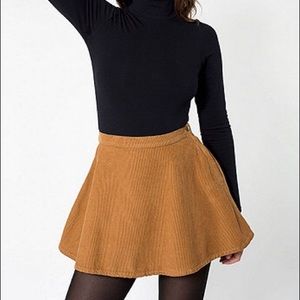 American Apparel corduroy skirt
