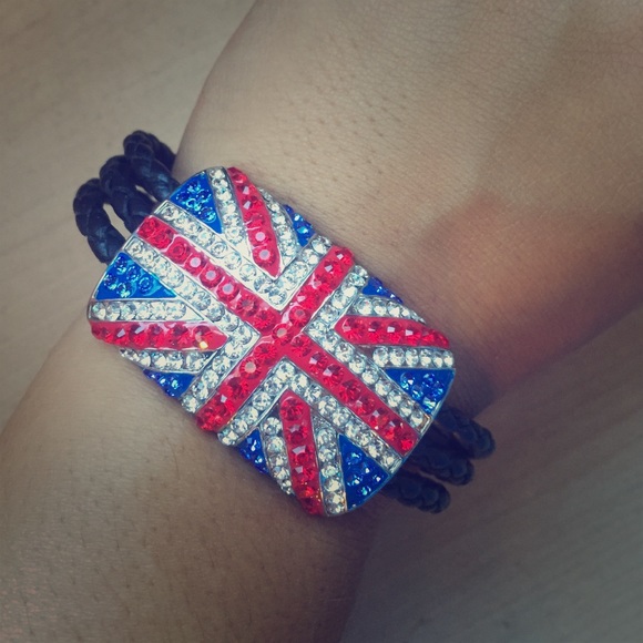 English flag bracelet!