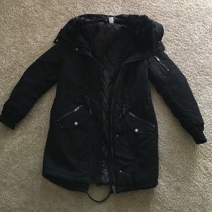 Black H&M Winter Jacket