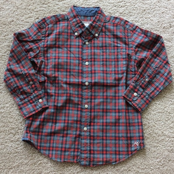 J. Crew Other - 👫Crewcuts Plaid Button Down shirt