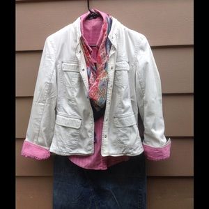 Mossimo tan jacket, size M