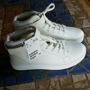H&M White High-top Sneakers