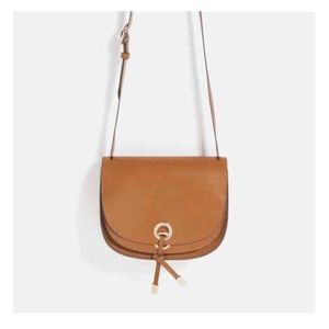 NWT Zara CrossBody Bag with Double Flap