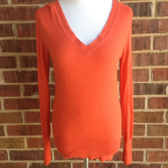 Mossimo orange sweater