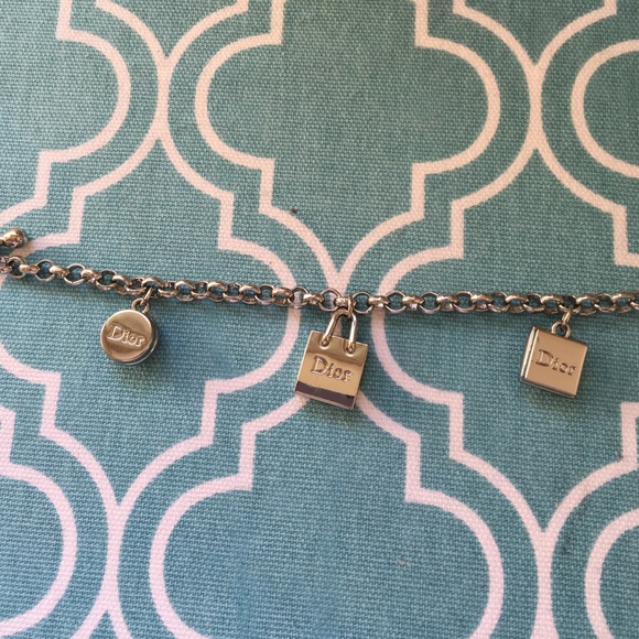 Dior Charm bracelet & mini perfume