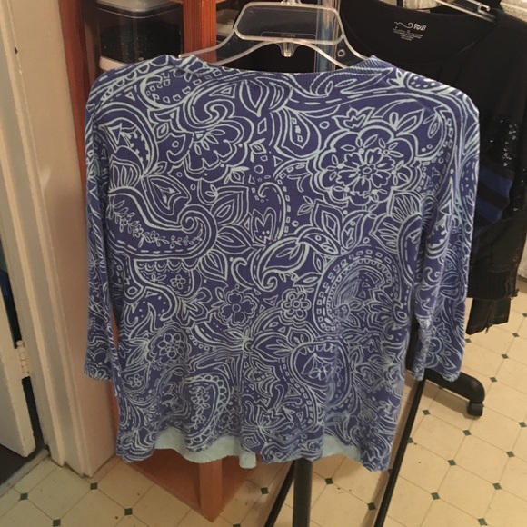 Blue Cardigan - Picture 2 of 2