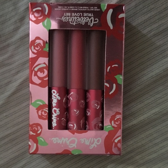 Lime Crime Velvetine True Love set
