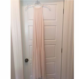 Cream H&M maxi dress