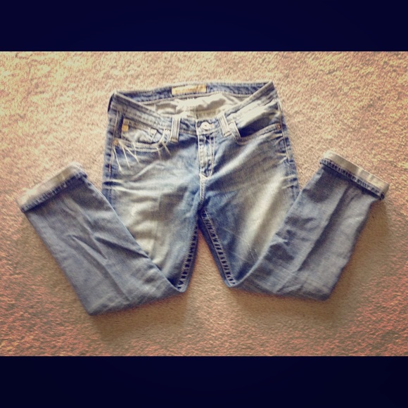 Big Star cropped jeans, size 29