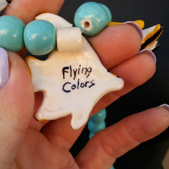 flying colors Jewelry Vintage Flying Colors Necklace Poshmark