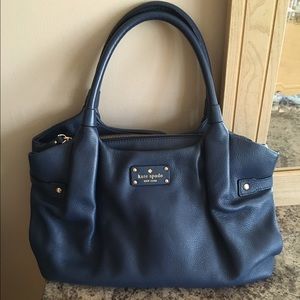 Kate spade royal blue shoulder bag