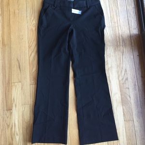 NWT Talbots size 6p black dress pants