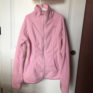 Nike zip up fleece small