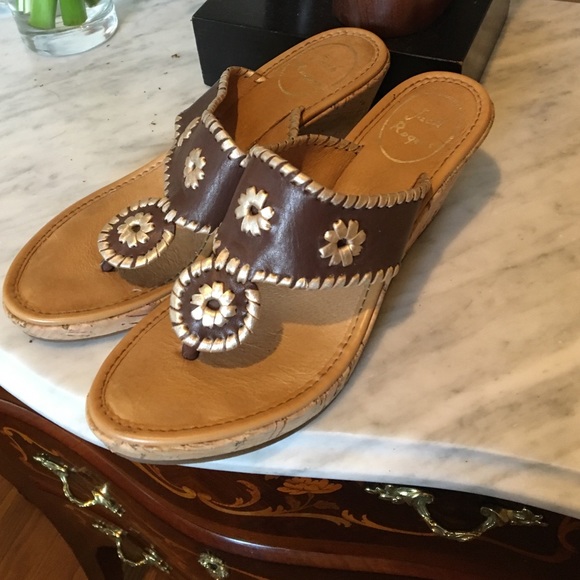 Jack Rogers wedge sandals - Picture 1 of 3