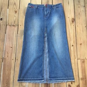 Tommy Jeans Vintage Denim Maxi Skirt