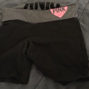 Pink by Victoria Secret Yoga shorties