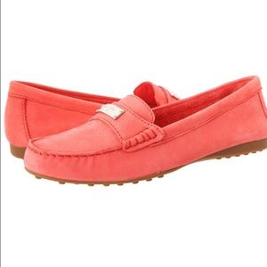 Coach Coral Suede Loafer