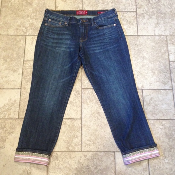 Lucky Brand Crop Jeans Size 4