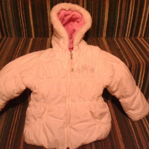 WHITE GIRLS WINTER JACKET