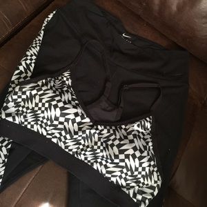 Matching bra & tights