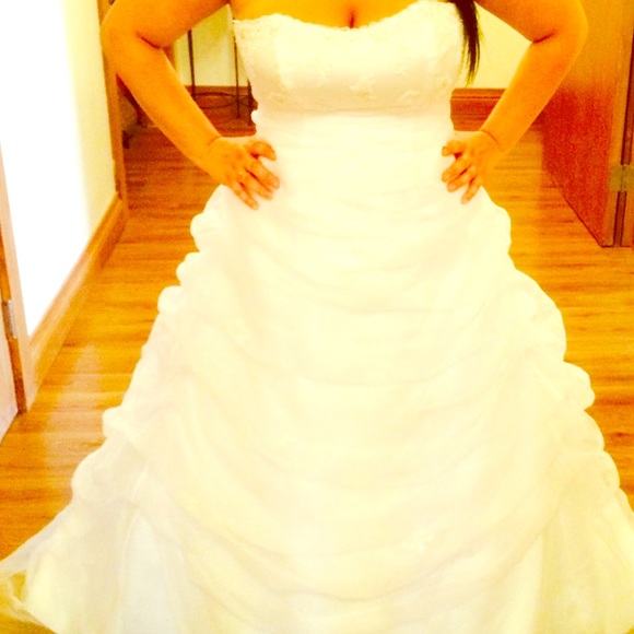 NWT David's Bridal Wedding Gown