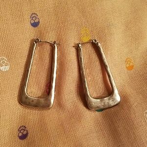 Silver earings