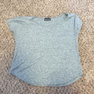 Grey crop top