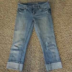 AE cropped jeans
