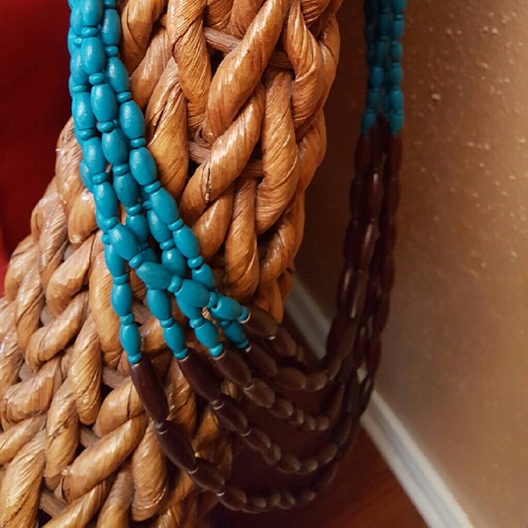 BUNDLE of 2 wooden necklaces!!
