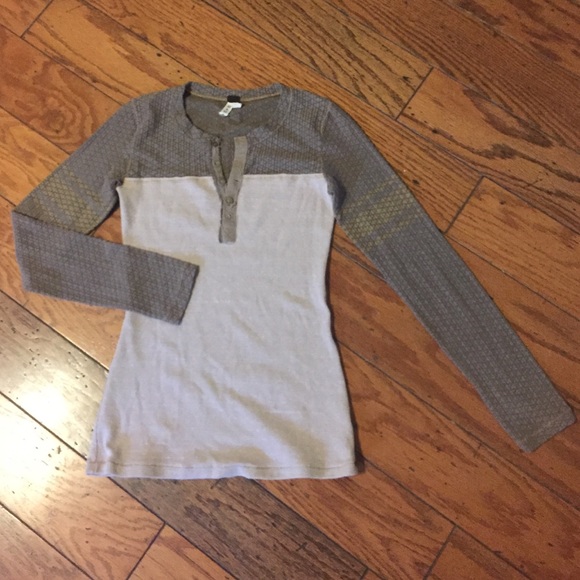 Free People Henley Thermal