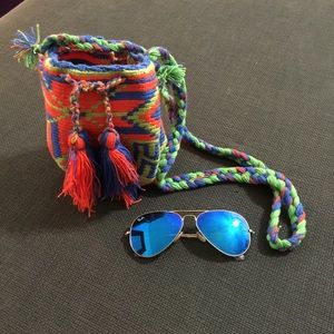 Brand New Handmade Colombian Wayuu Mochila Bag
