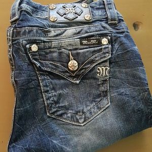 Miss me size 26 mid-rise easy boot Jean