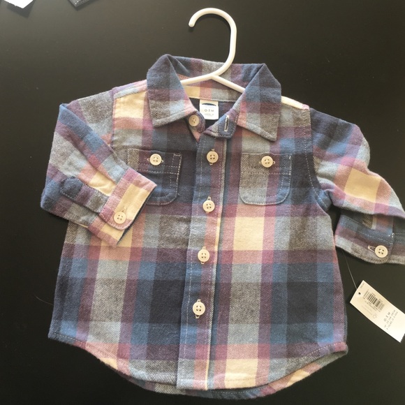 Plaid Button Up Shirt