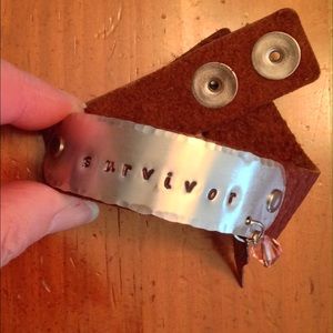 **SOLD***Breast Cancer Survivor Bracelet New