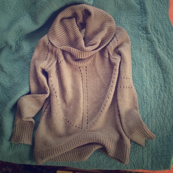 Loft by Ann Taylor Cowl-neck sweater, size S.