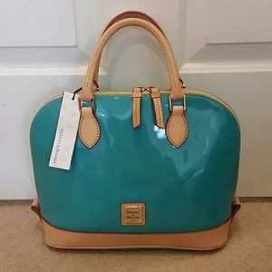 Dooney and Bourke Brand New Seafoam Satchel Bag