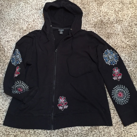 *2for$10* Embroidered hoodie 