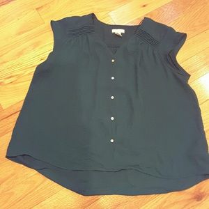 NWOT H&M pleated shirt