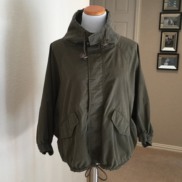 London Jean poncho jacket