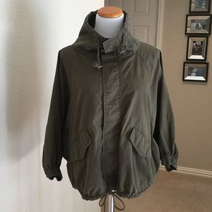 London Jean poncho jacket